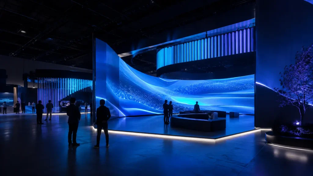 Immersive technology experience designed for an event in Dubai
